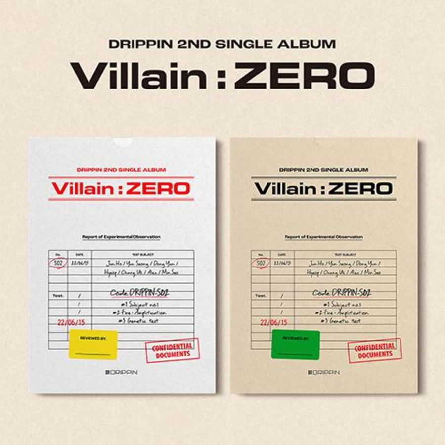 Drippin - 2nd Album [Villain : Zero] (Set Ver.) - Kpop アルバム