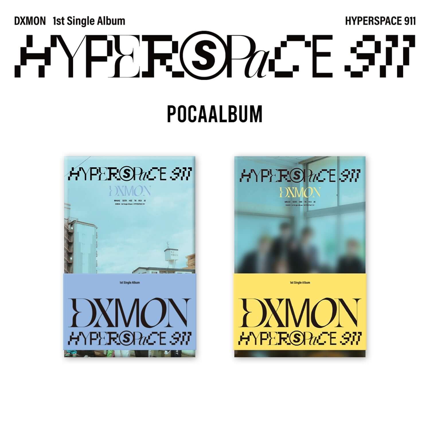 DXMON - HYPERSPACE 911 (POCAALBUM) (NINE ver. / ELEVEN ver.) | Kool Seoul - Buy Kpop Albums Online