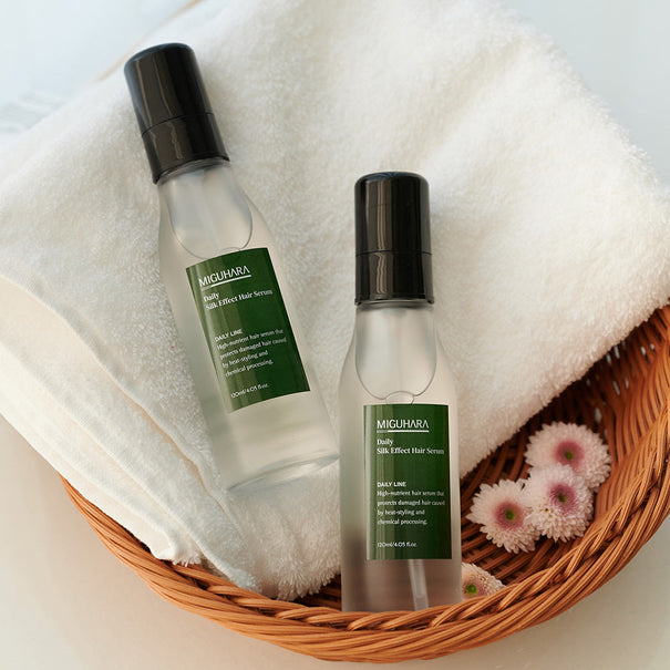 MIGUHARA Daily Silk Effect Hair Serum 120ml available on Koolseoul.com, your Korean Eshop from Seoul !