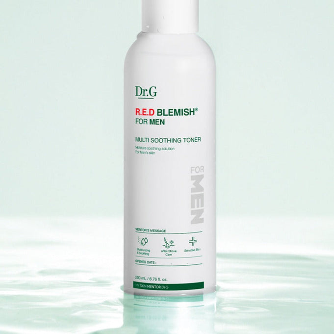 Dr.G Red Blemish For Men Multi Soothing Toner 200ml | Kool Seoul