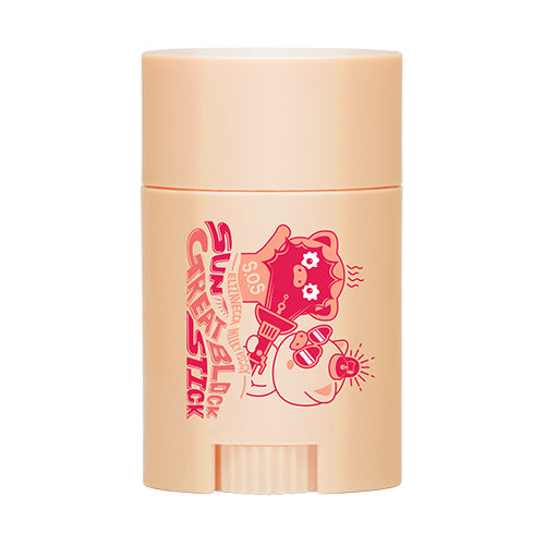 ELIZAVECCA Milk Piggy SUn Great Block Stick 22g sunscreen product in tan stick packaging with pink design