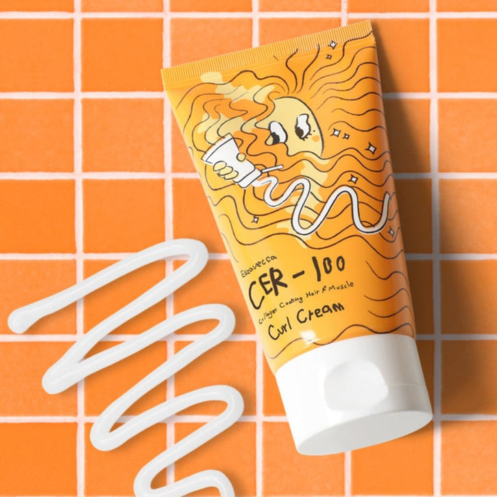 ELIZAVECCA Cer-100 Collagen Coating Hair A+ Muscle Curl Cream 120ml | Kool Seoul
