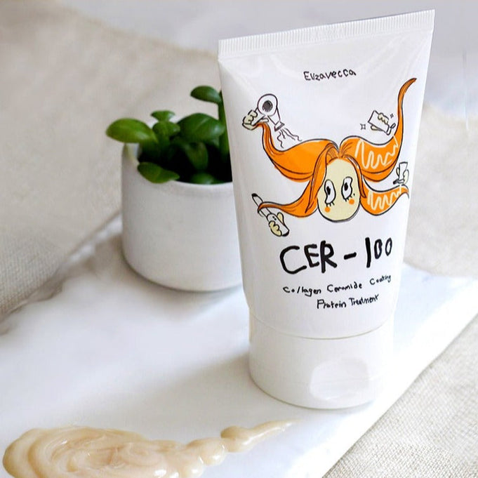 ELIZAVECCA Cer-100 Collagen Ceramide Coating Protein Treatment 100ml | Kool Seoul