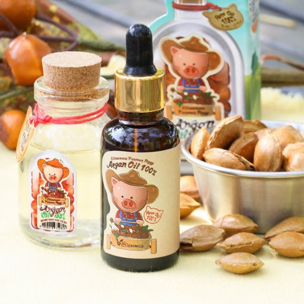 ELIZAVECCA Farmer Piggy Argan Oil 100% 30ml available on Koolseoul.com, your Korean Eshop from Seoul !