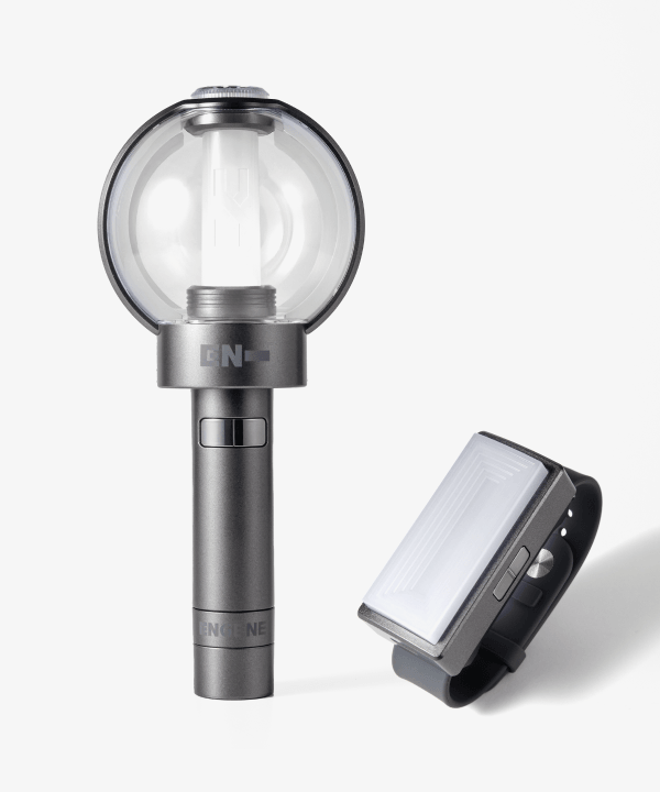 ENHYPEN Official Light Stick & Band Set - LIMITED edition featuring sleek design and functionality for fans.