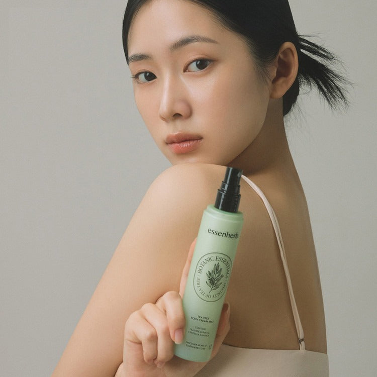 ESSENHERB  Tea Tree Body Cream Mist 130ml
