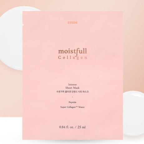 ETUDE Moistfull Collagen Intense Sheet Mask available on Koolseoul.com, your Korean Eshop from Seoul !