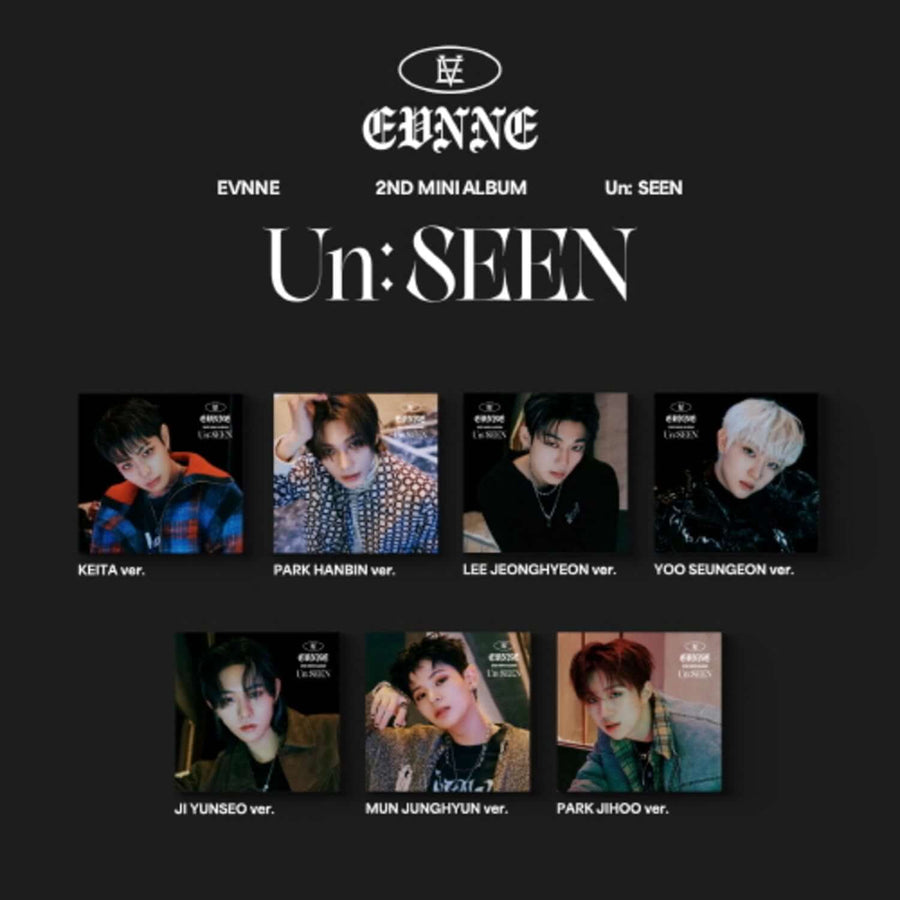 EVNNE - 2nd Mini Album [Un: Seen] Digipack Ver. (全7種よりランダム) - KPOPアルバム
