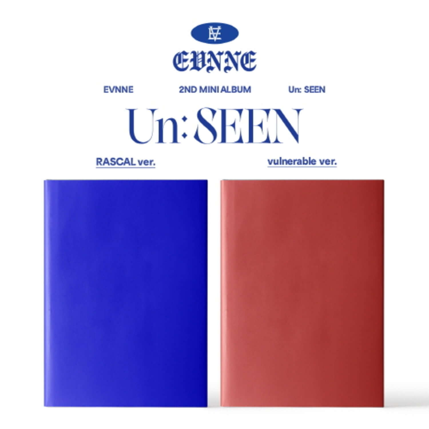 EVNNE - 2nd Album [Un: SEEN] (RASCAL Ver. / vulnerable ver.) | Kool Seoul - Buy Kpop Albums Online