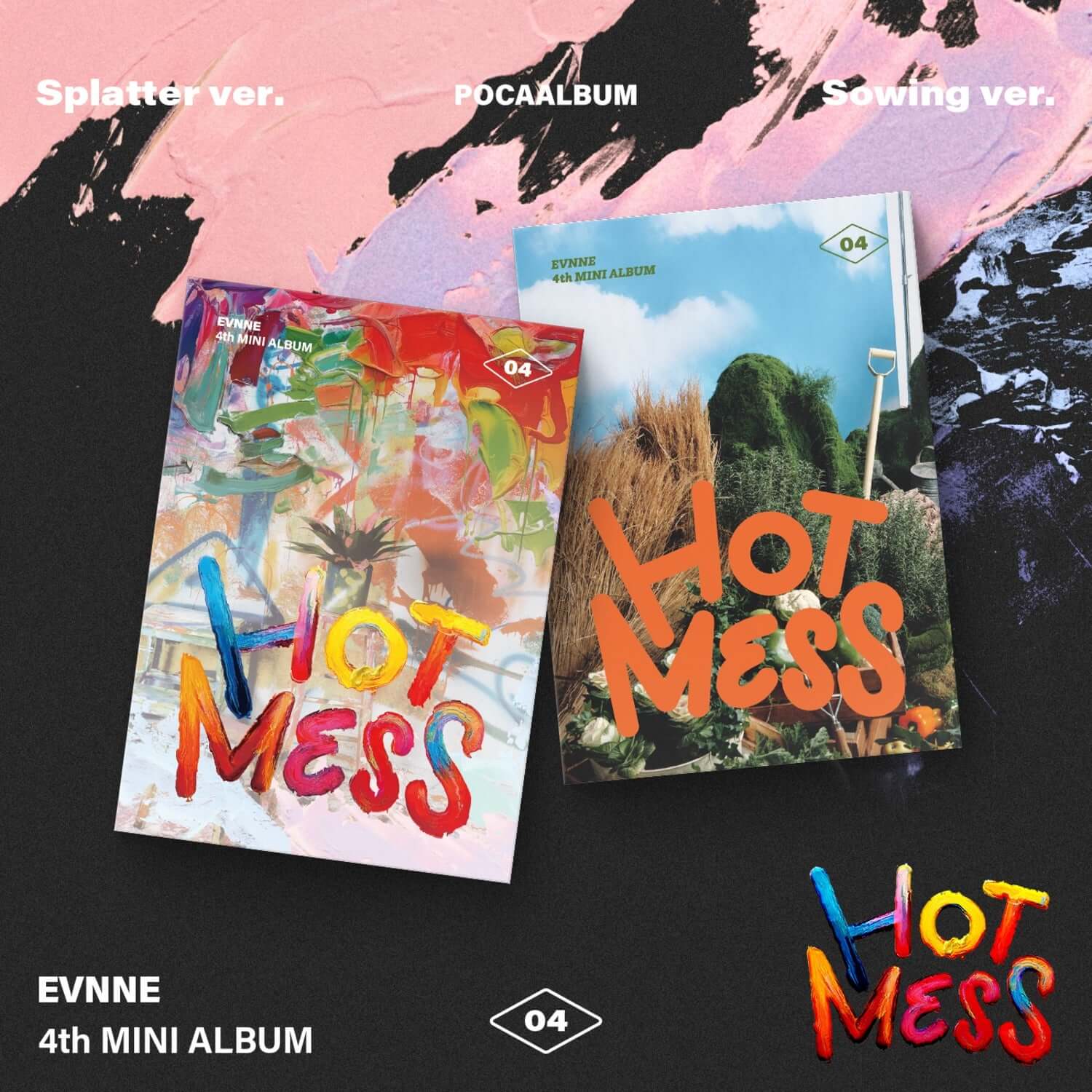 EVNNE - [HOT MESS] (POCA Ver.)(Random 1 of 2) - Kpop Album | Kool Seoul - Buy Kpop Albums Online