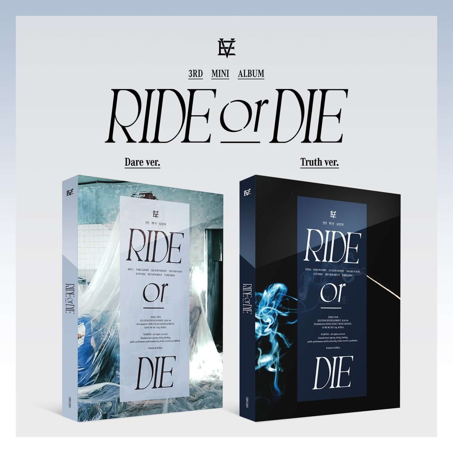 EVNNE - [RIDE or DIE] (Dare ver. / Truth ver.) (Random) - Kp | Kool Seoul - Buy Kpop Albums Online