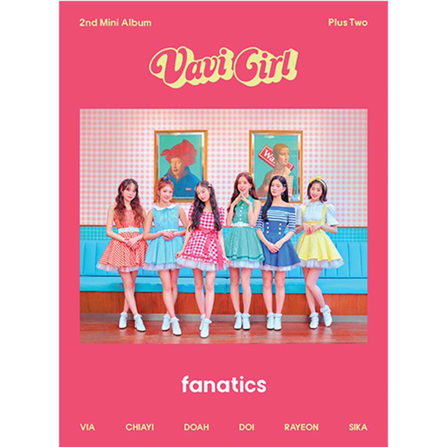 FANATICS - 2nd Album [PLUS TWO] - Kpop Album | Kool Seoul - Buy Kpop Albums Online