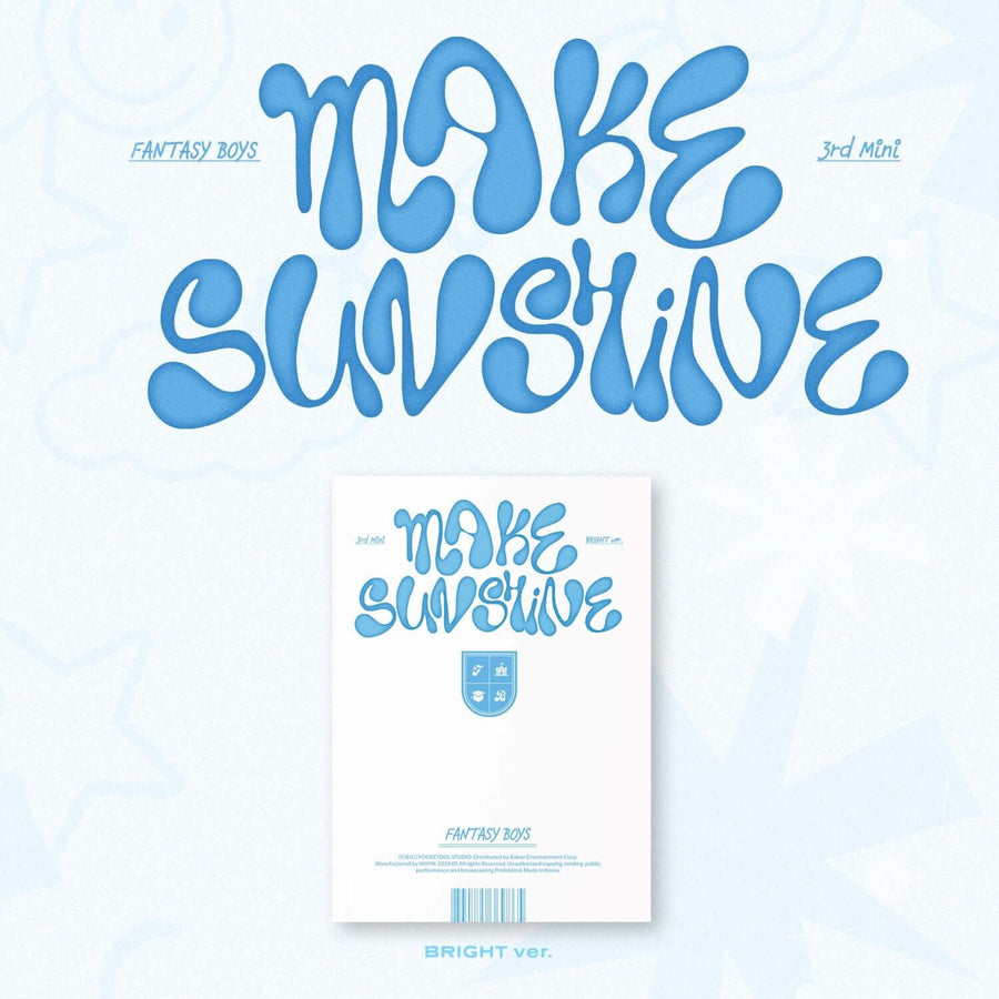 Fantasy Boys - 3rd Mini Album [Make Sunshine (Bright Ver.)] - Kpop アルバム