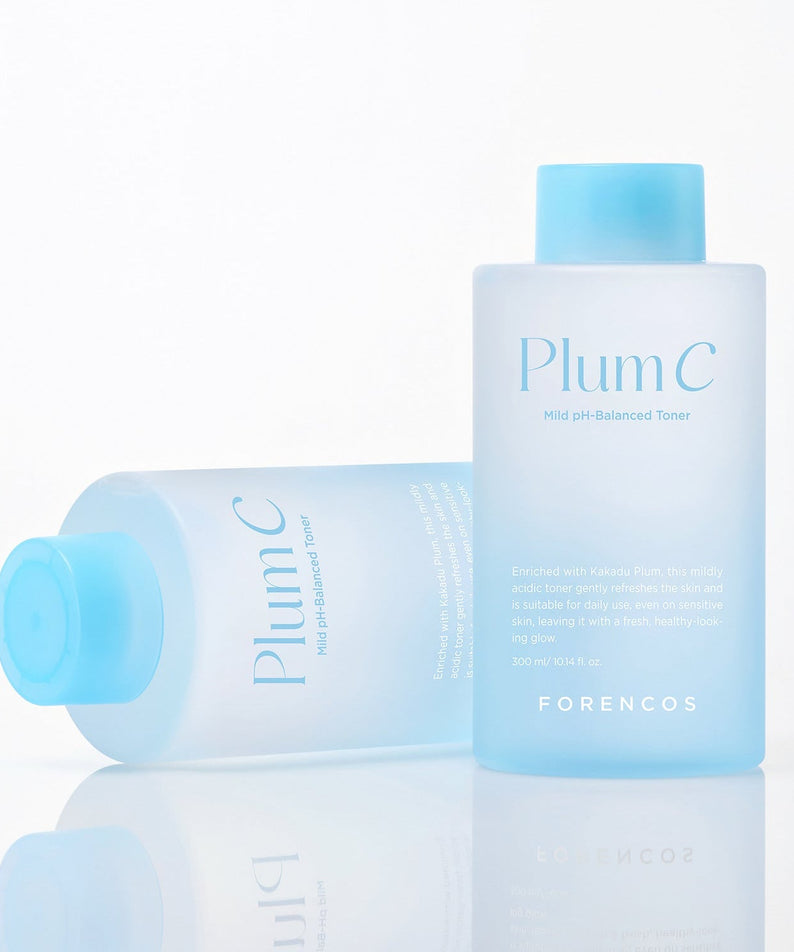 FORENCOS Plum C Mild Mild Acidic Toner 300ml product image, highlighting gentle skincare formula and pH balance benefits