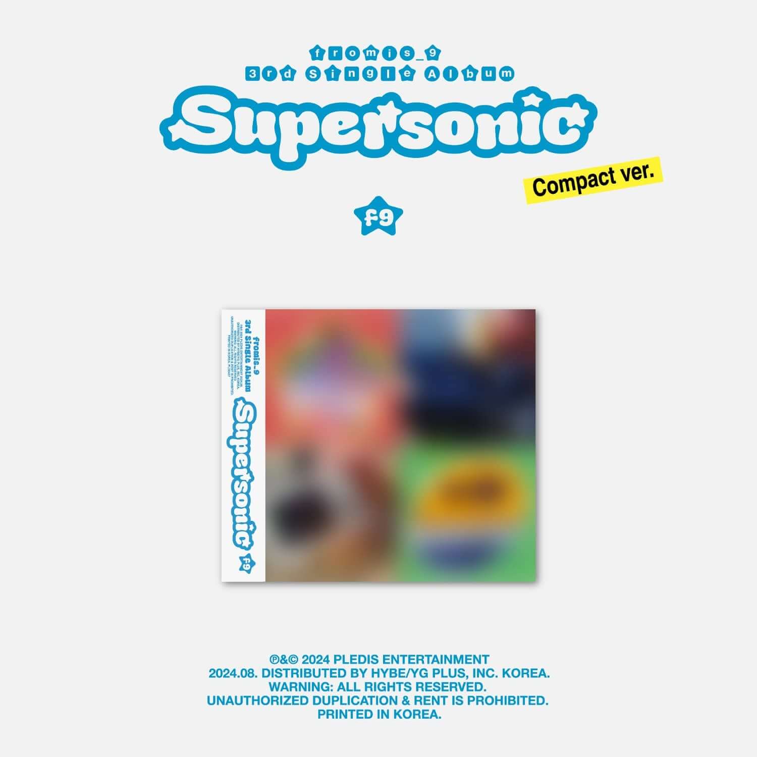 FROMIS_9 - 3rd Single Album [Supersonic] Compact ver. (Rando | Kool Seoul - Buy Kpop Albums Online