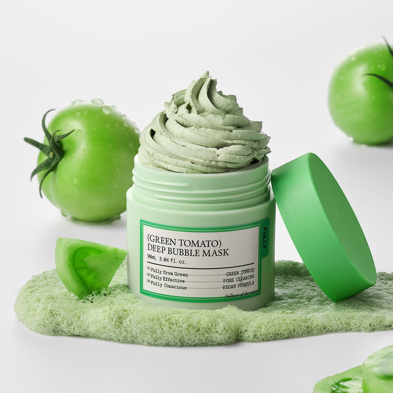 Fully Green Tomato Deep Bubble Mask 90ml