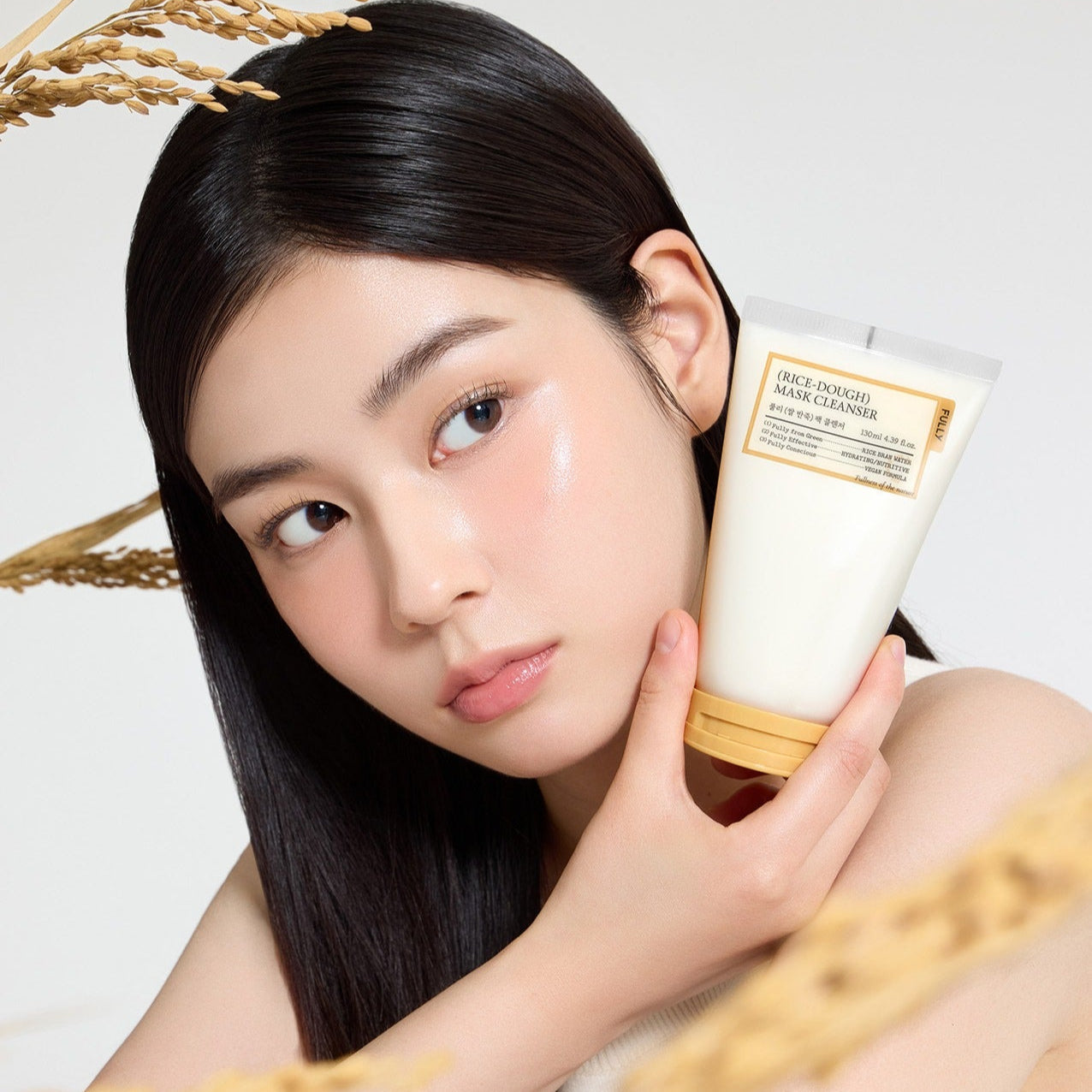 FULLY  Rice Dough Pack Cleanser 130ml