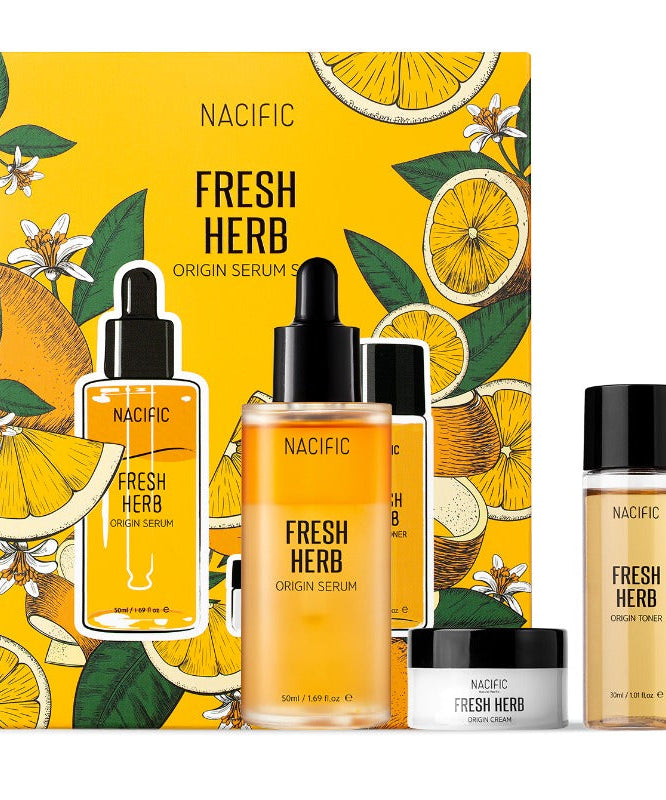 NACIFIC Fresh Herb Origin Special Set (Serum+Toner+Cream) | Kool Seoul