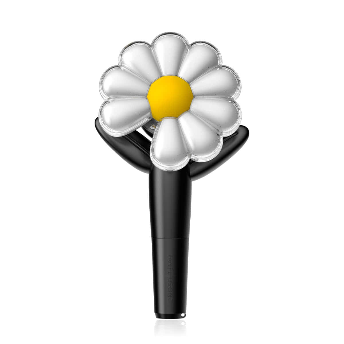 G-Dragon official Lighstick featuring daisy design with limited availability for upcoming concert series.