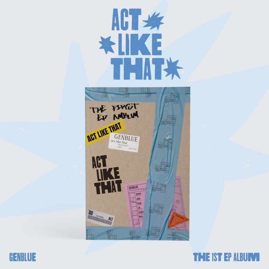 Genblue - 1st EPアルバム [Act Like That] - Kpopアルバム