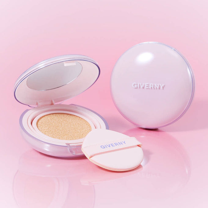GIVERNY Dewy Glassy Cushion 13gX2 (Main Product + Refill) (SPF 50+ PA+++)