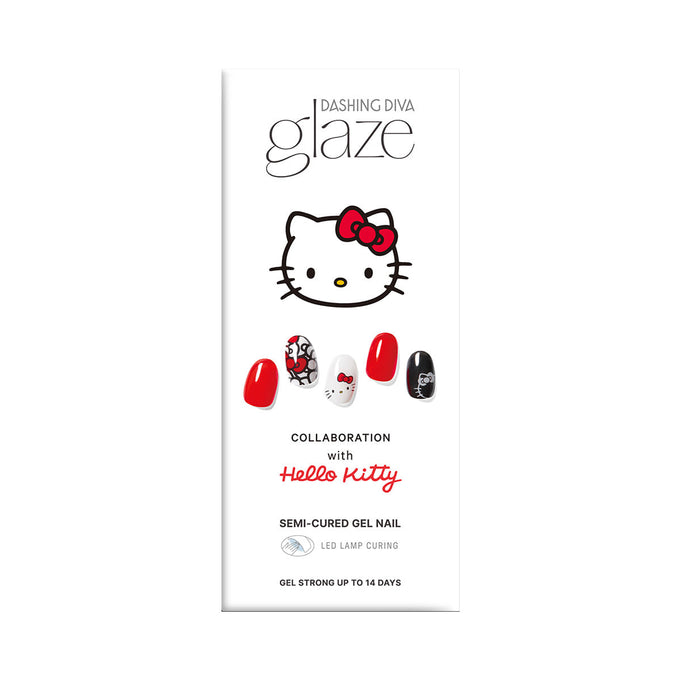 DASHING DIVA GLAZE Hello Kitty Classic Ribbon | Kool Seoul