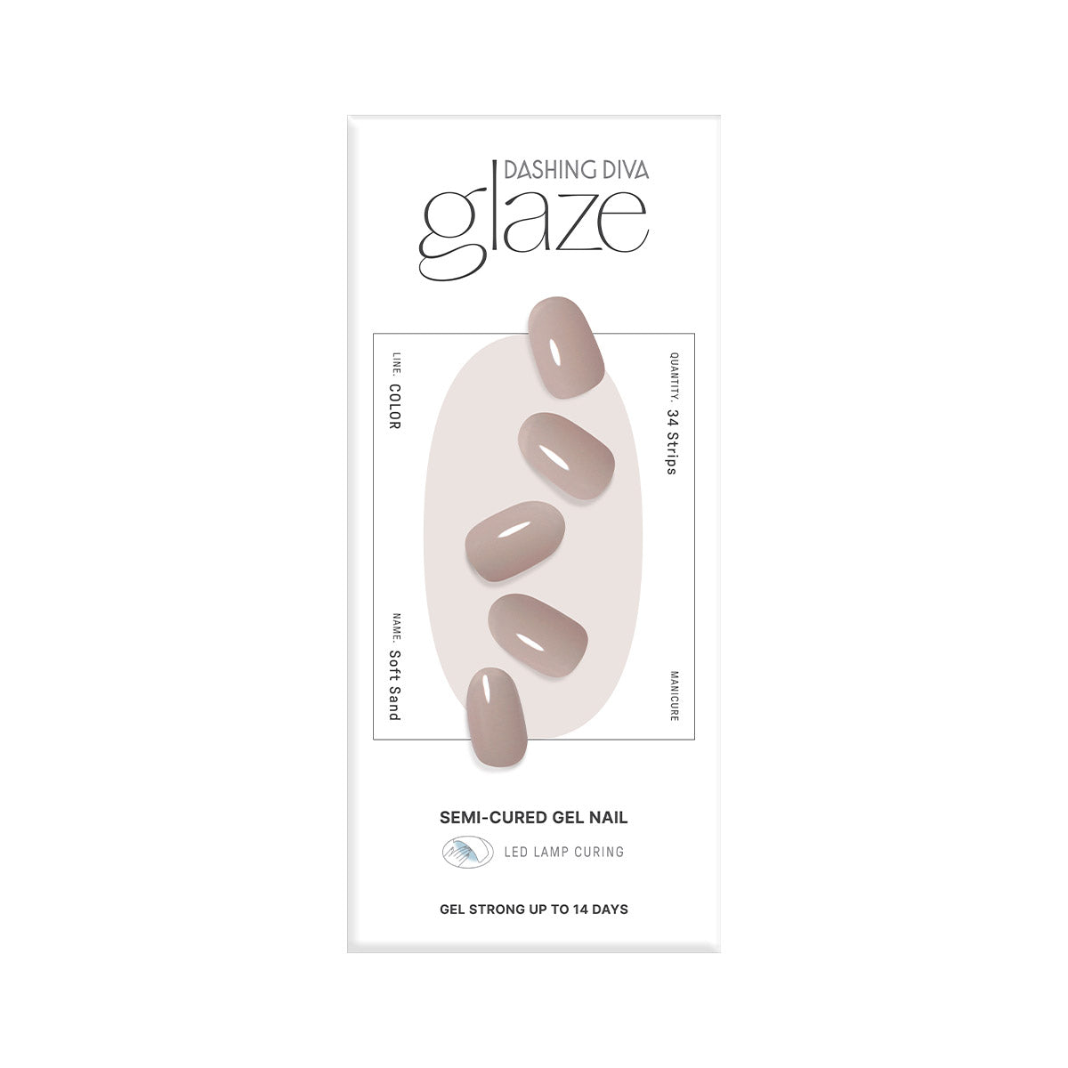 DASHING DIVA GLAZE Soft Sand | Kool Seoul