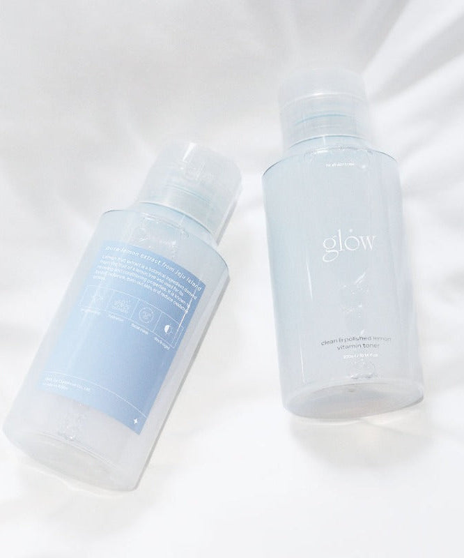 GLOW Clean & Polished Lemon Vitamin Toner 300ml | Kool Seoul