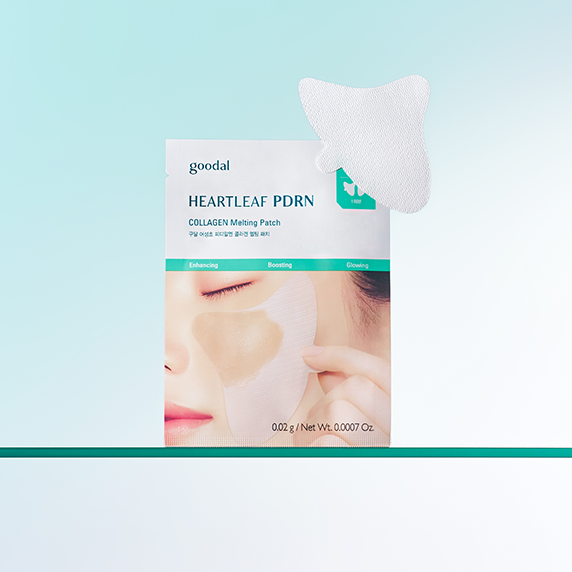 GOODAL Heartleaf PDRN Collagen Melting Patch (4 sheets)