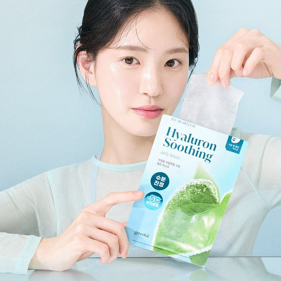 GOODAL Ice Heartleaf Hyaluron Jelly Mask