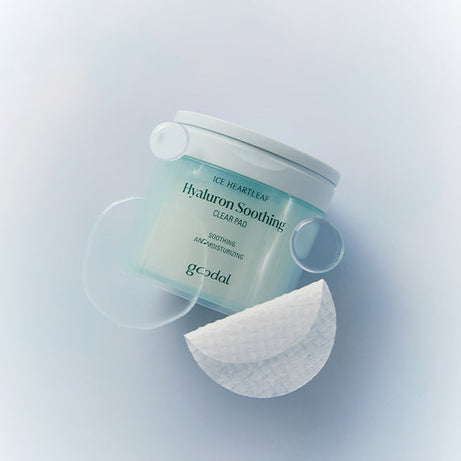 GOODAL Ice Heartleaf Hyaluron Soothing Clear Pad 70p