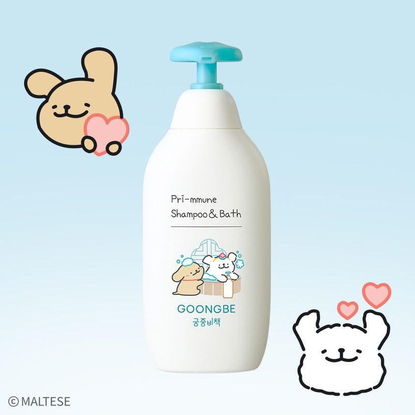 Goongbe  Pri-Mmune Shampoo & Bath 350ml [Gungjungbicheok X Maltese]
