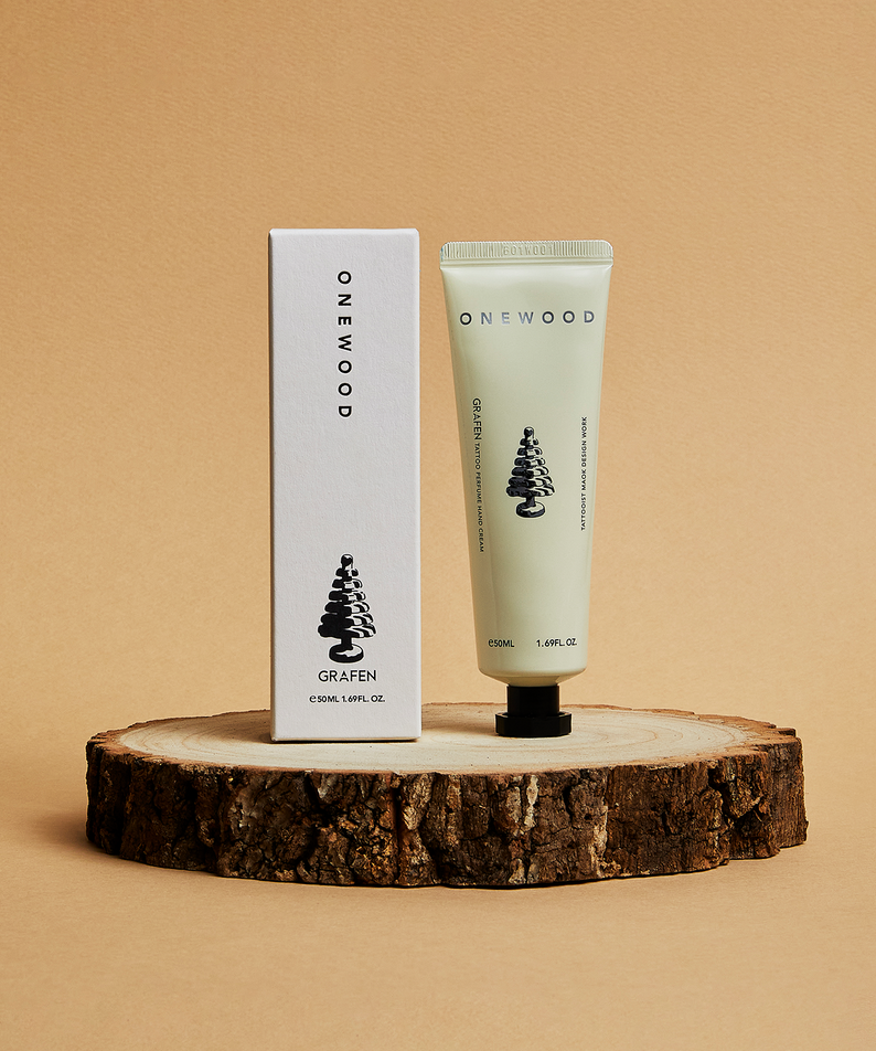 GRAFEN Tattoo Perfume One Wood Hand Cream 50ml by Gentleman Korea - men's grooming hand cream product photo