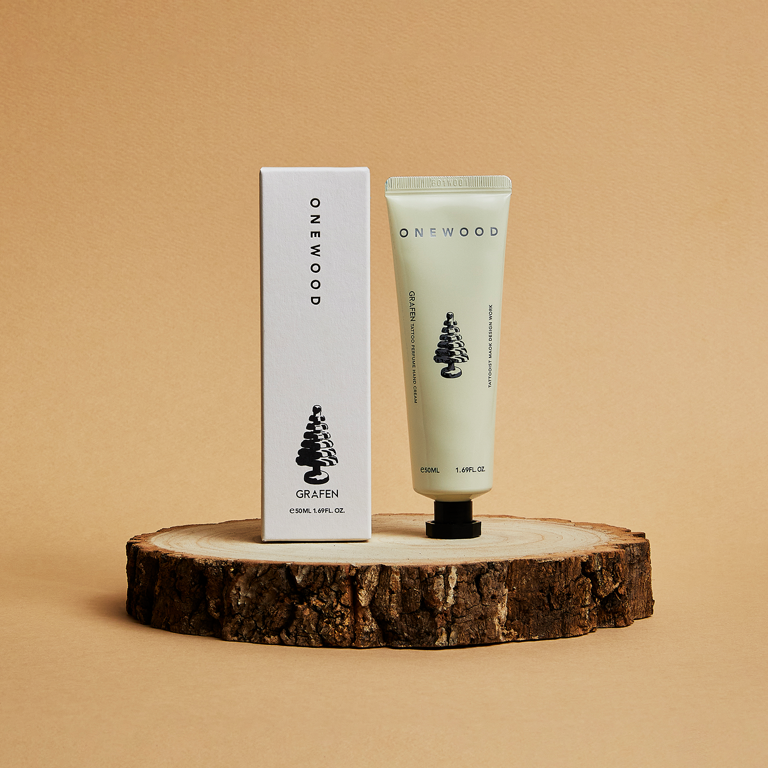 GRAFEN Tattoo Perfume One Wood Hand Cream 50ml by Gentleman Korea - men's grooming hand cream product photo