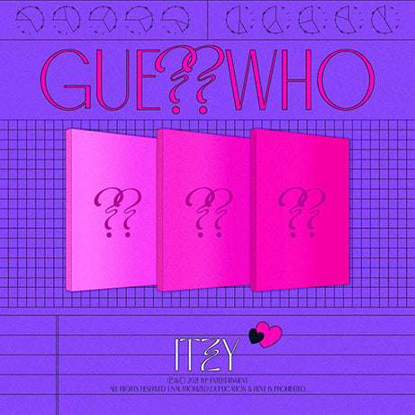 ITZY GUESS WHO 4th Mini Album on sales on our Website !