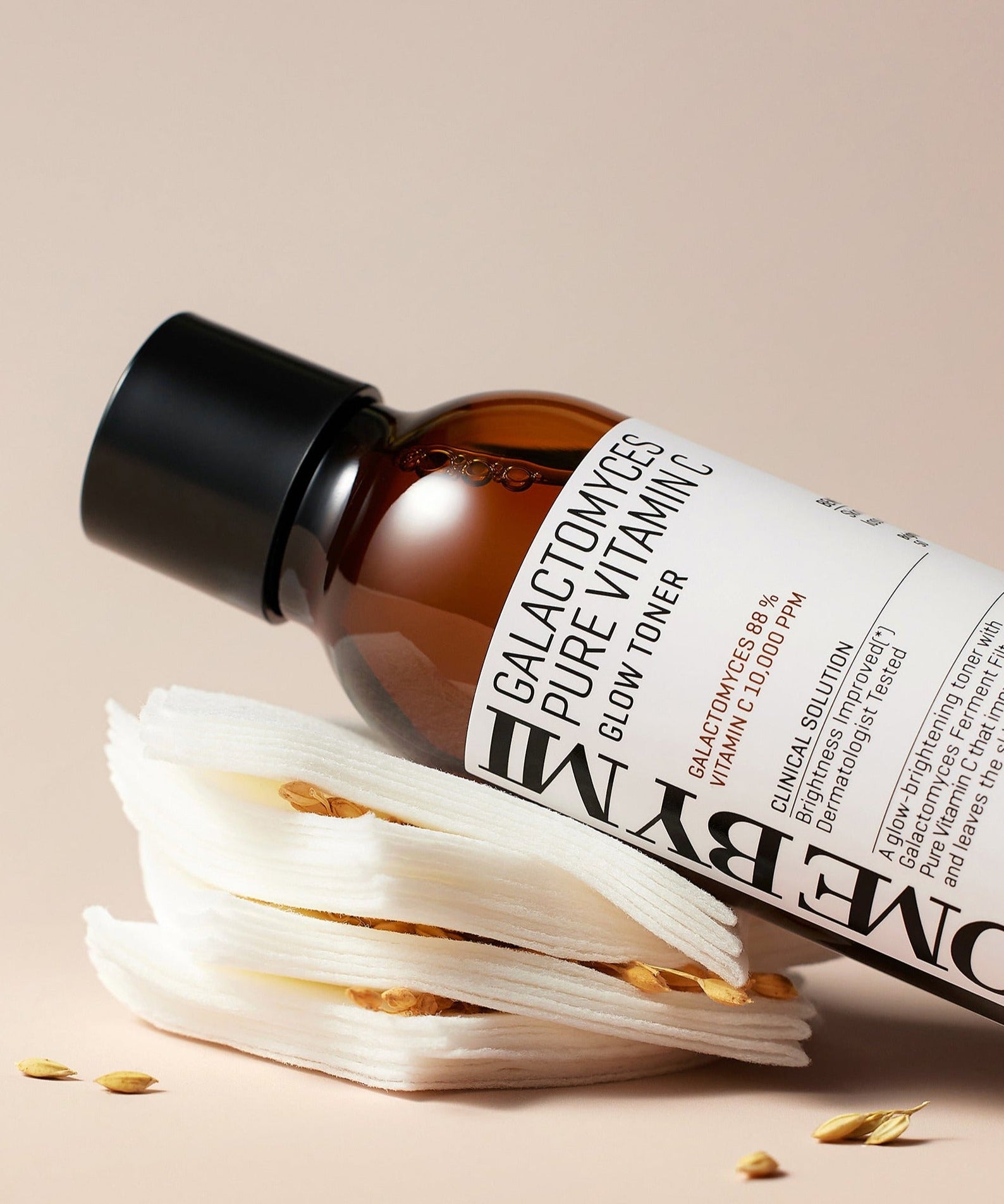 SOME BY MI Galactomyces Pure Vitamin C Glow Toner 200ml bottle on a soft background