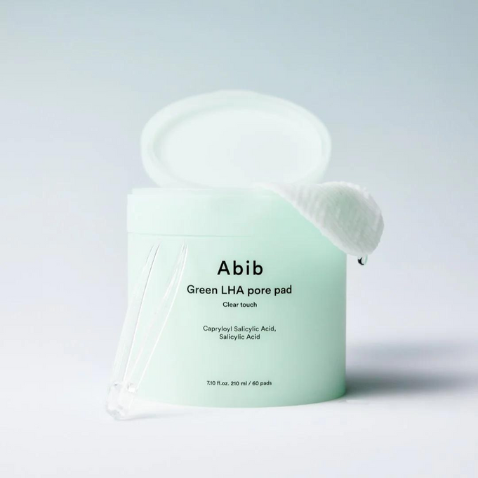 ABIB Green LHA Pore Pad Clear Touch 60 Sheets