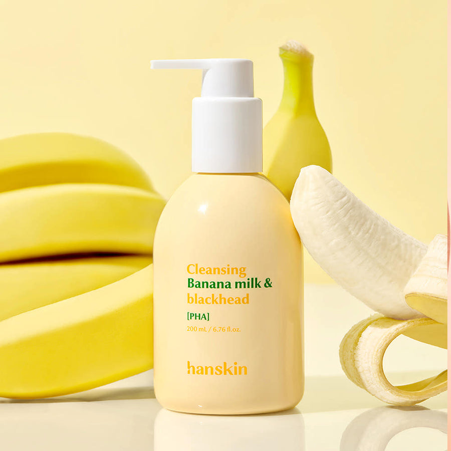 Hanskin クレンジングバナナミルク＆ブラックヘッドPHA 200ml