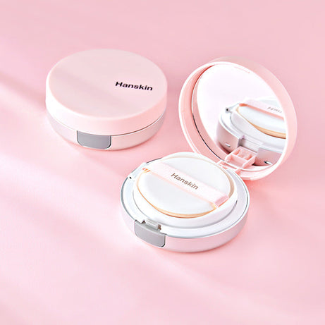 HANSKIN Pink Moolbam Sun Cushion SPF30 PA+++ available on Koolseoul.com, your Korean Eshop from Seoul !