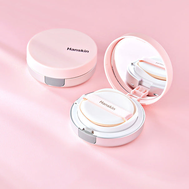 HANSKIN Pink Moolbam Sun Cushion SPF30 PA+++ available on Koolseoul.com, your Korean Eshop from Seoul !