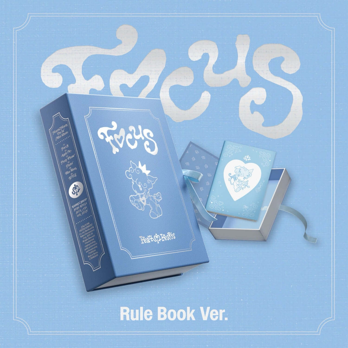 HEARTS2HEARTS - 1st Album [FOCUS] (Rule Book Ver.) - Kpop Al | Kool Seoul - Buy Kpop Albums Online