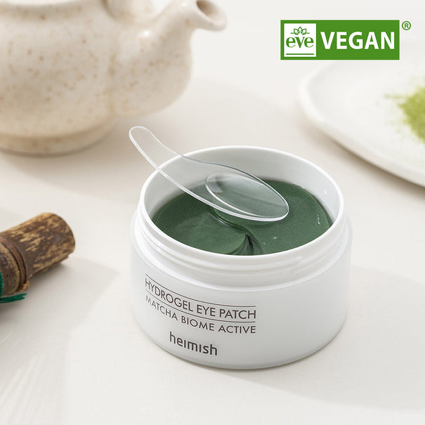 HEIMISH Matcha Biome Hydrogel Eye Patch 60p available on Koolseoul.com, your Korean Eshop from Seoul !