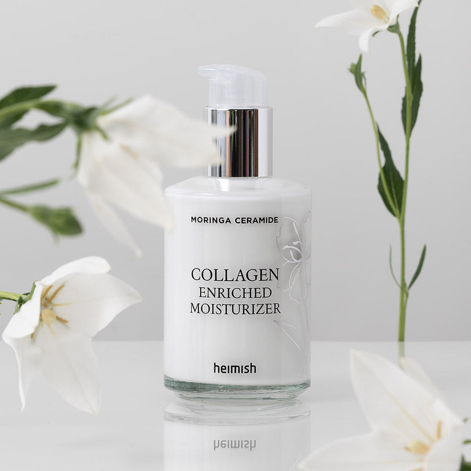 HEIMISH Moringa Ceramide Collagen Enriched Moisturizer 120ml available on Koolseoul.com, your Korean Eshop from Seoul !