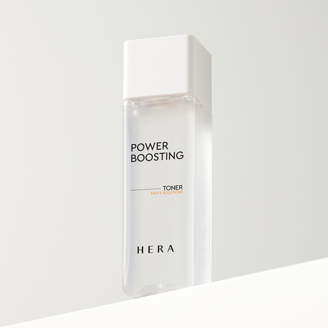 HERA Power Boosting Toner 150ml - Gentleman Korea premium Korean skincare for men, clear minimalist bottle on white background