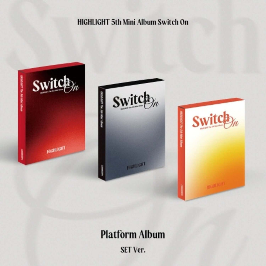 Highlight - 5th Album [Switch On] (Platform Ver.) (3種のうちランダム1種) - Kpopアルバム