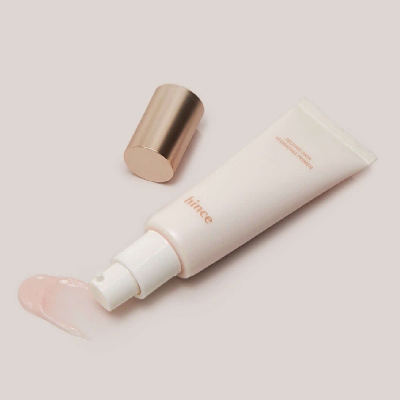 HINCE Second Skin Hydrating Primer tube with cap