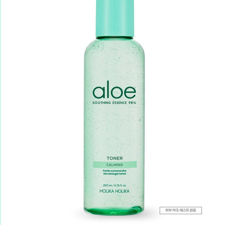 HOLIKA HOLIKA Aloe Soothing Essence 98% Toner 200ml available on Koolseoul.com, your Korean Eshop from Seoul !