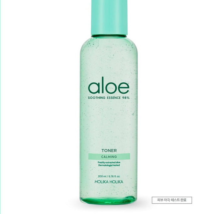 HOLIKA HOLIKA Aloe Soothing Essence 98% Toner 200ml | Kool Seoul