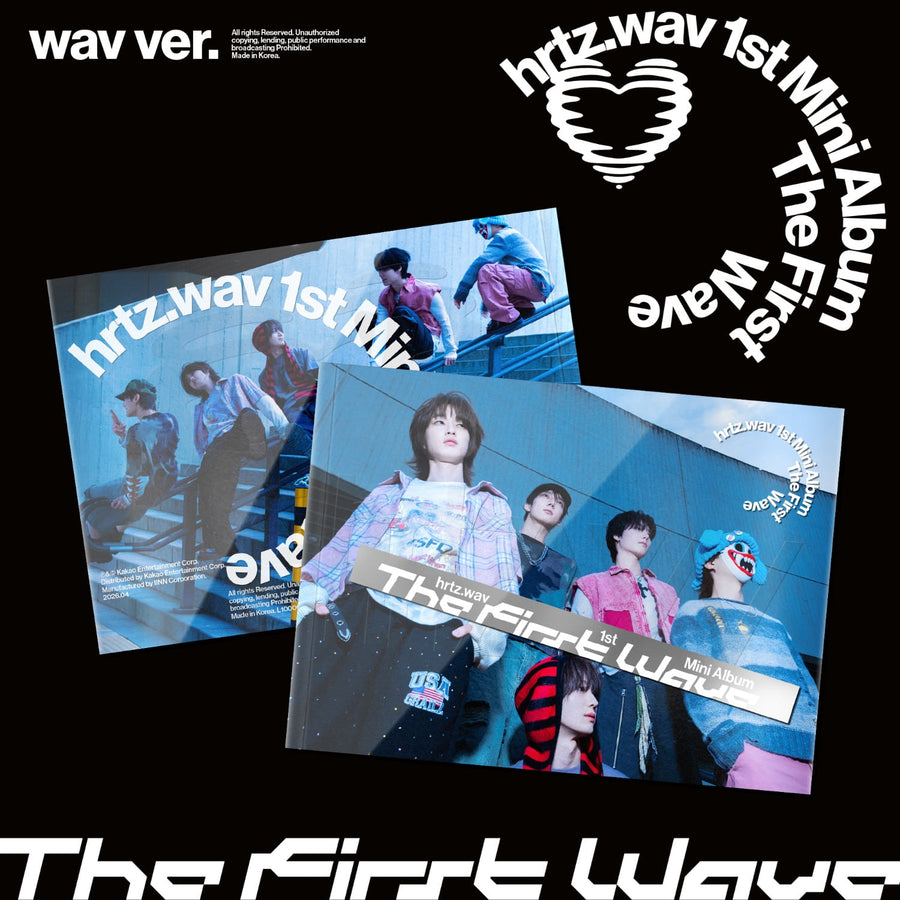 Hrtz.Wav - 1st Album [The First Wave] (Wav Ver.) - Kpopアルバム