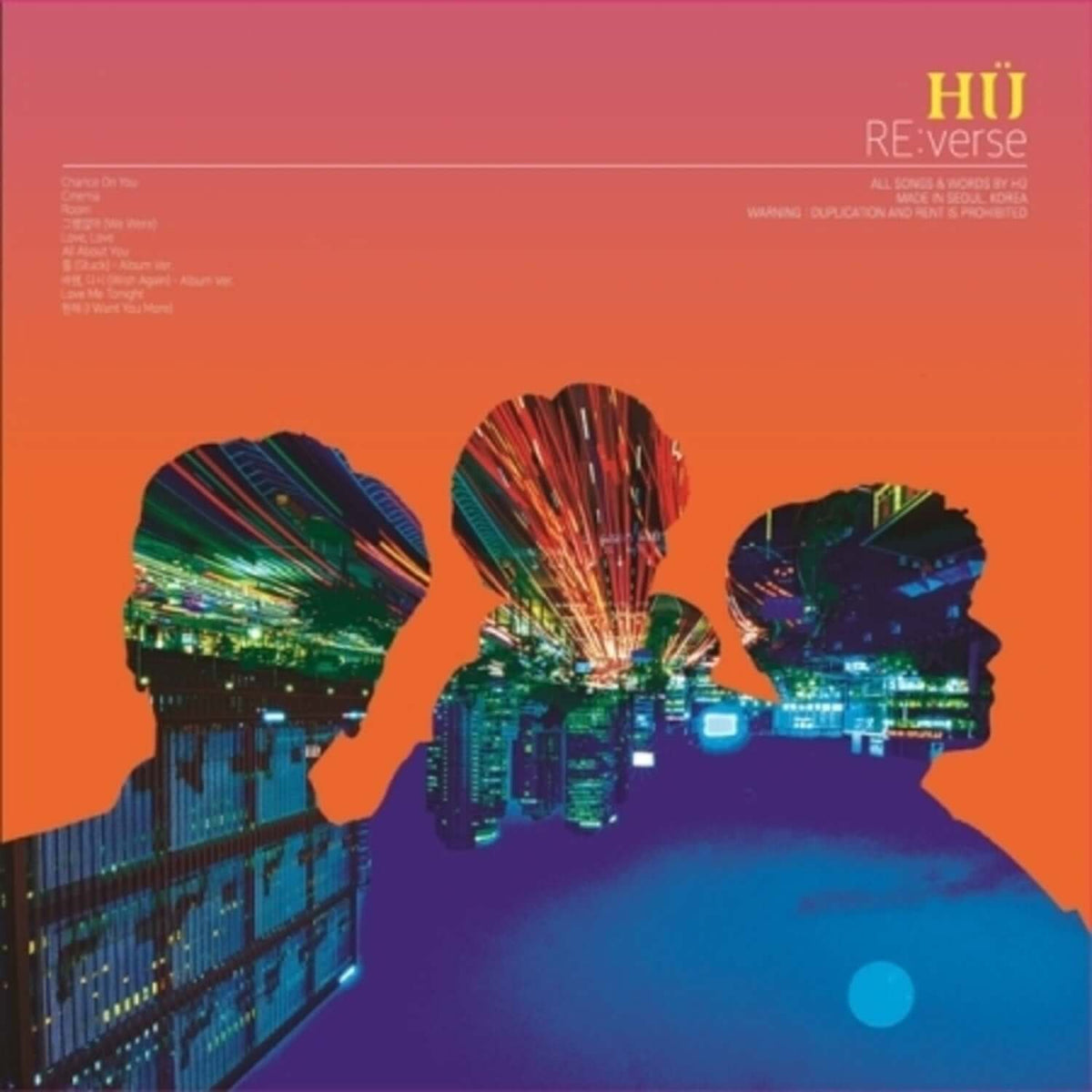 HU - 1st Album [RE:VERSE] - Kpop Album | Kool Seoul - Buy Kpop Albums Online